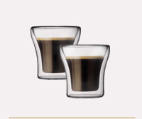 2 verres double paroi Bodum
