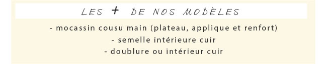 Les + de nos modèles