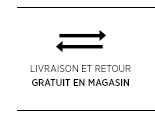 Livraisons et retours gratuits en magasin